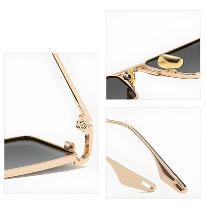 Avant Square Frame Sunglasses Unisex | Solvane