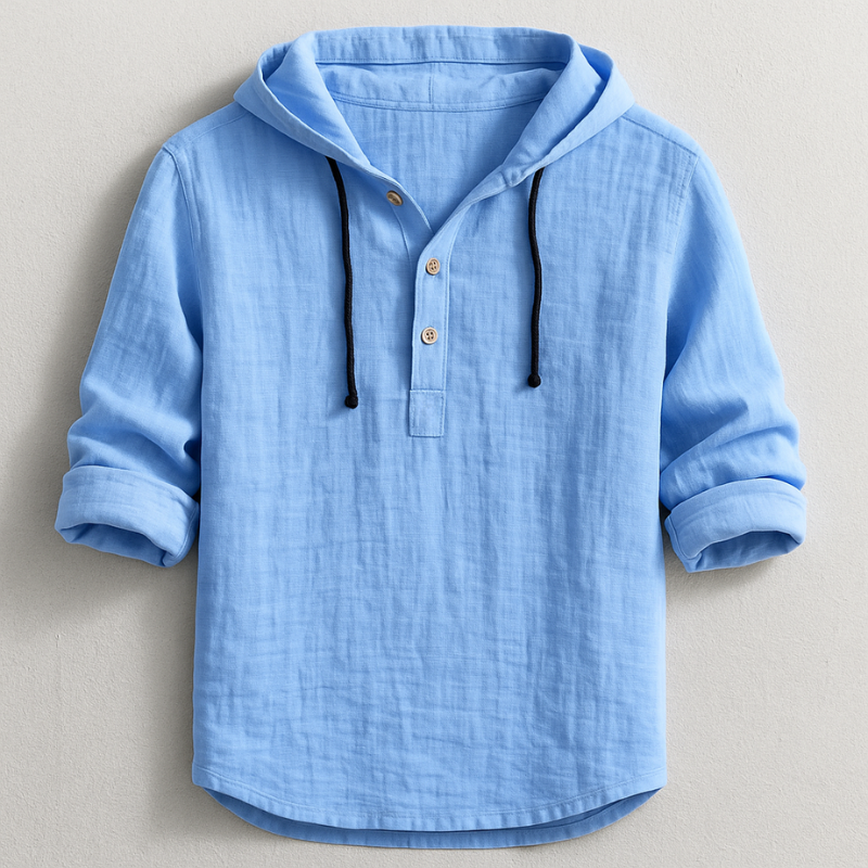 Casual hooded everyday shirt for men | Hudson -1