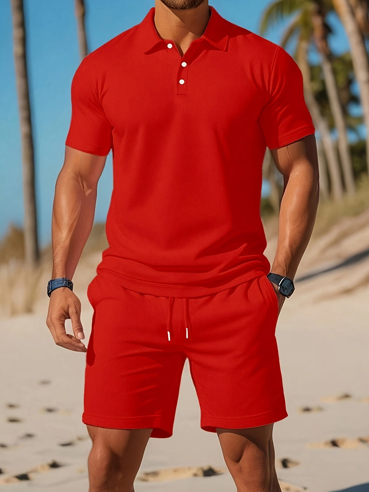 Premium casual everyday two-piece co-ord set for men | Lance -6