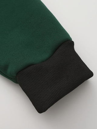 Dervan | Men's Color Block Full Zip Hooded Sweatshirt