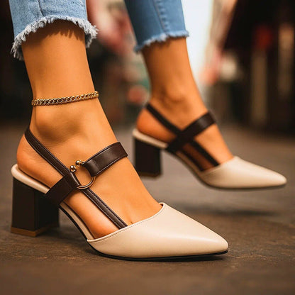 Comfortable elegant everyday heels for women | Elowen -6