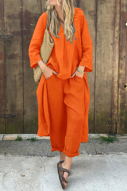 Stylish comfortable everyday two-piece set for women | Olivia -7