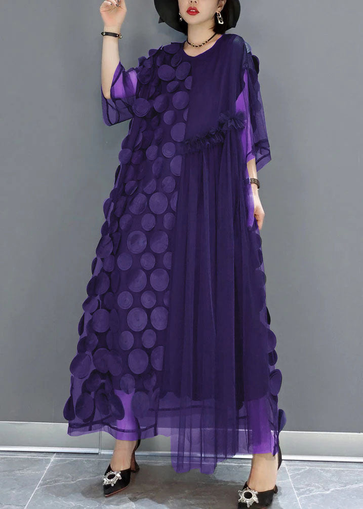 Black Tulle Asymmetrical Party Dress for Women | Velora