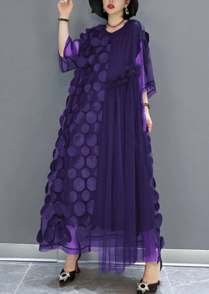 Black Tulle Asymmetrical Party Dress for Women | Velora