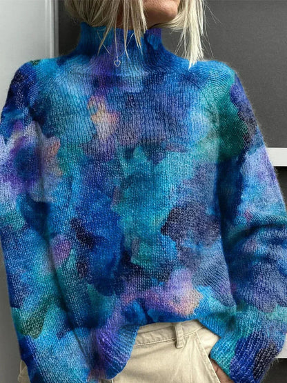 Marisole | Women's Turtleneck Ribbed Knit Jumper