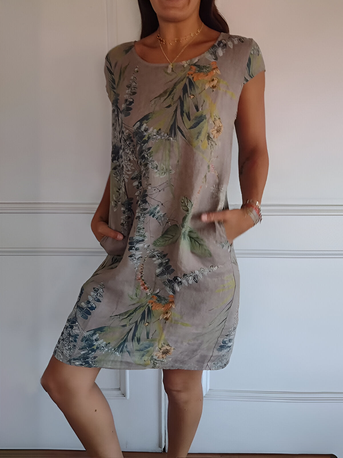 Fancy elegant summer everyday dress for women | Vicky -8
