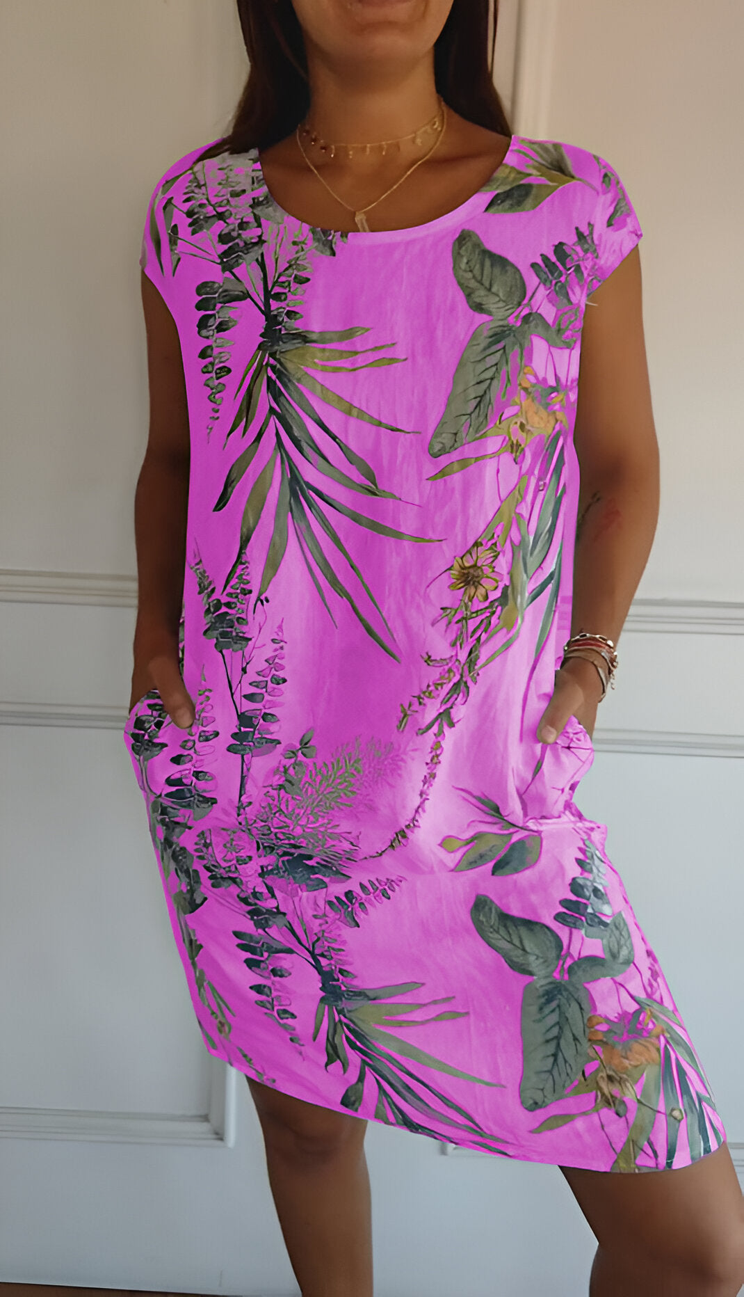 Fancy elegant summer everyday dress for women | Vicky -3