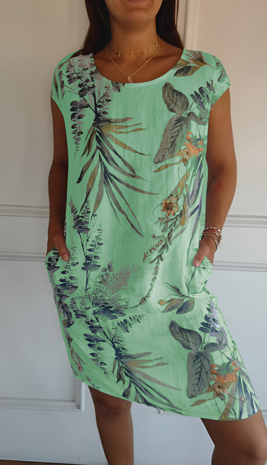 Fancy elegant summer everyday dress for women | Vicky -4