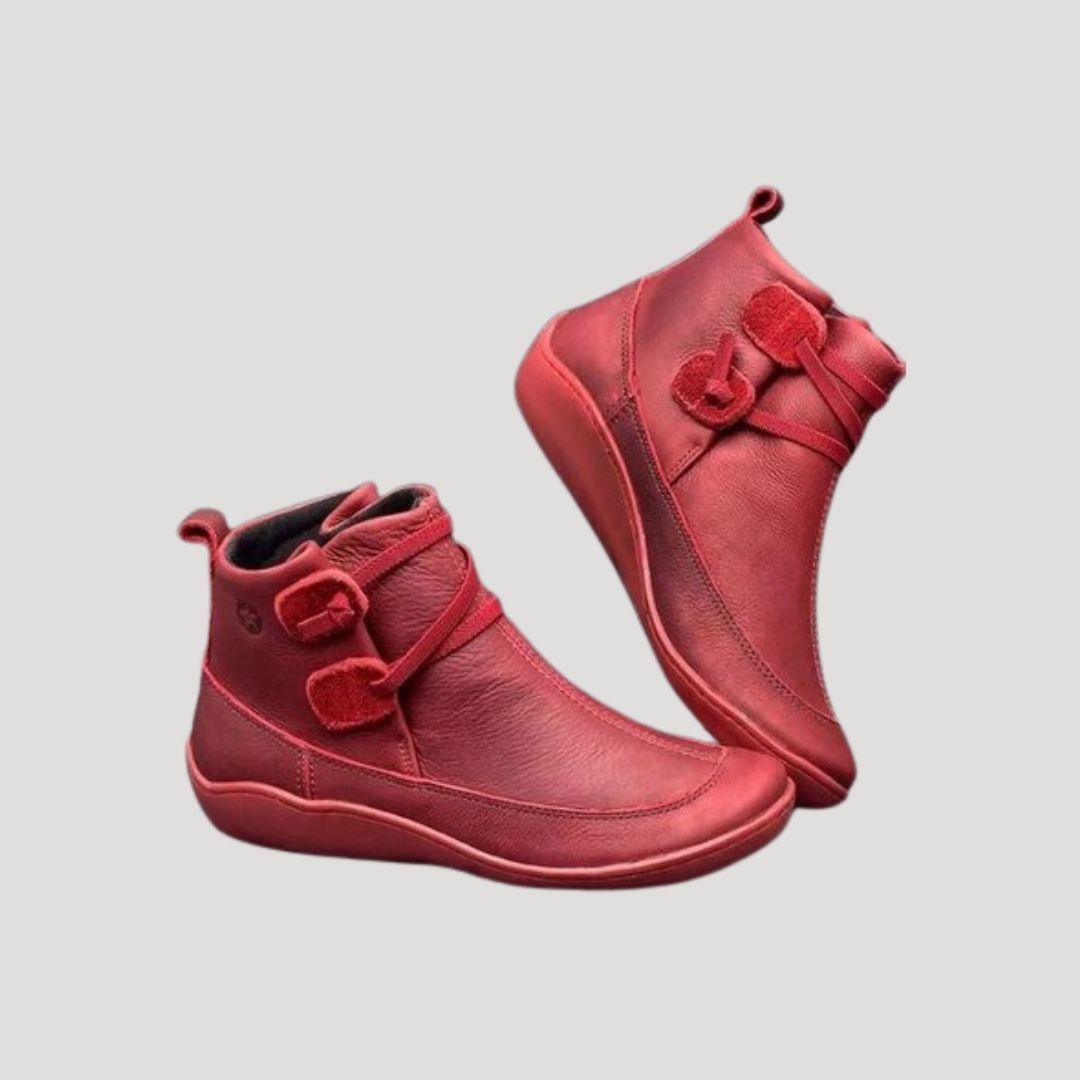 Waterproof leather ankle boots for women | Rainwalker -2