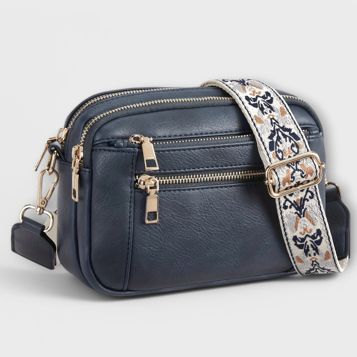 Faye | Women's Vegan Leather Crossbody Bag