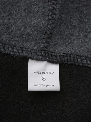 Dervan | Men's Color Block Full Zip Hooded Sweatshirt