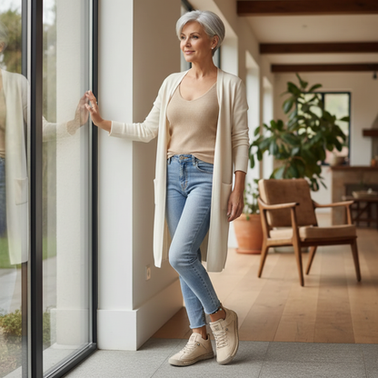Orthopaedic walking everyday comfort shoes for women | Meya -5