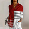 Colorful Striped Blouse