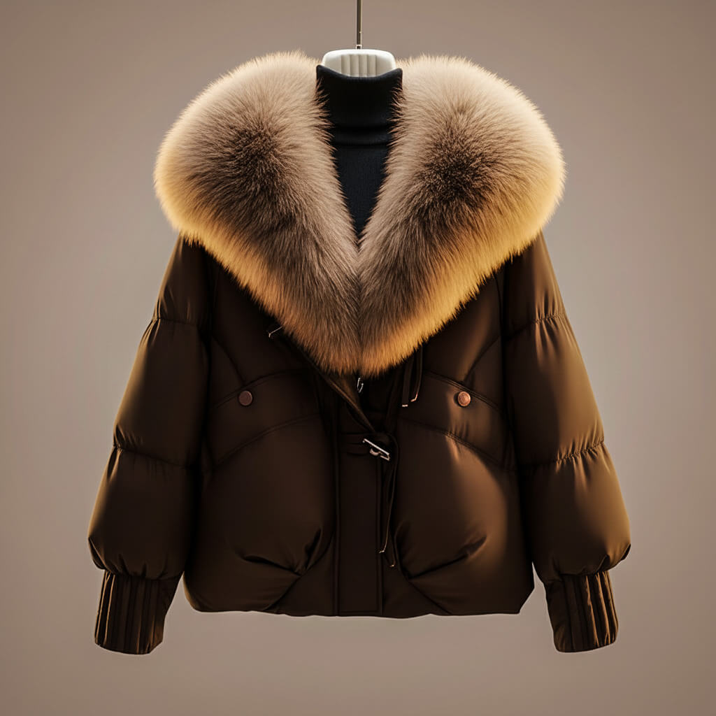 Elegant structured winter coat for women | Marianne Elise -7