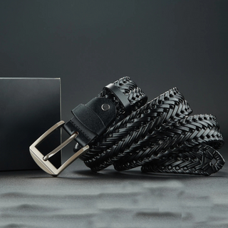 Braided leather everyday belt for men | Legacy -10