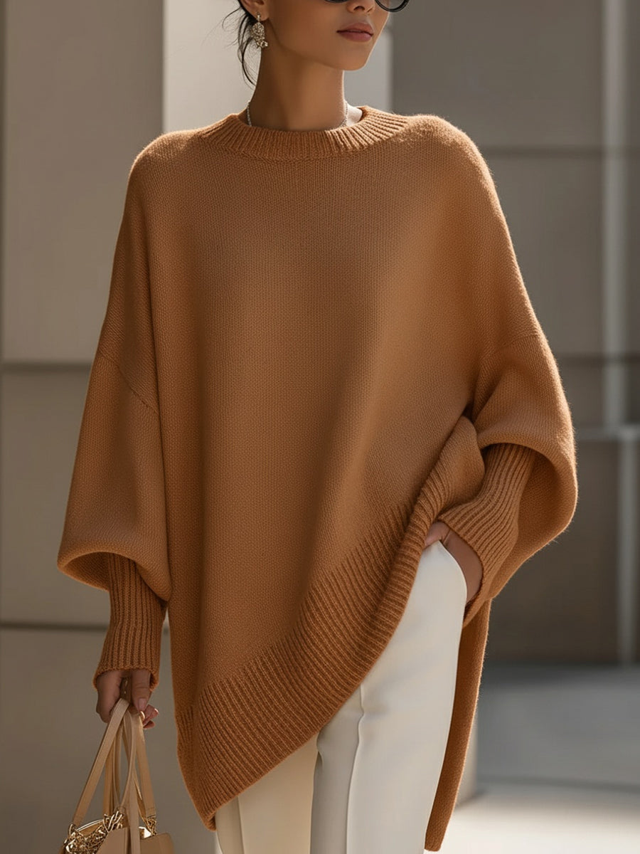 Cosy oversized luxe pullover for women | Clare -6