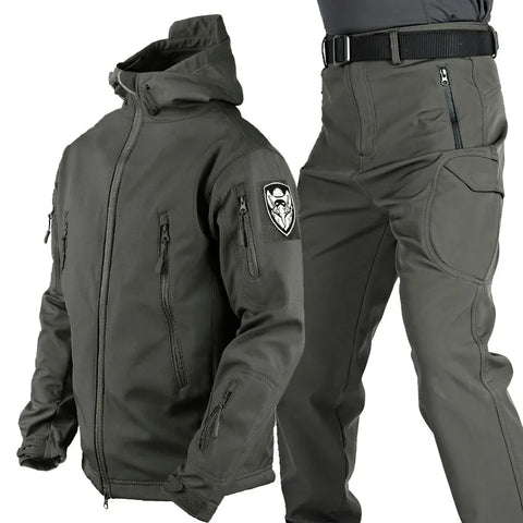 Tactical utility jacket and trousers set for men | Stormark -1