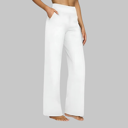 Comfortable stretch everyday casual trousers for women | Adele -7