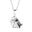Two-Tone Silver & Black