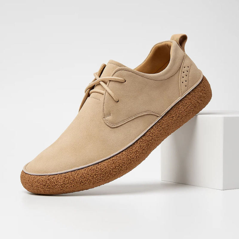 Refined suede smart-casual shoes for men | Bristol -4