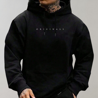 Oversized minimalist urban everyday hoodie for men | Urban Core -3
