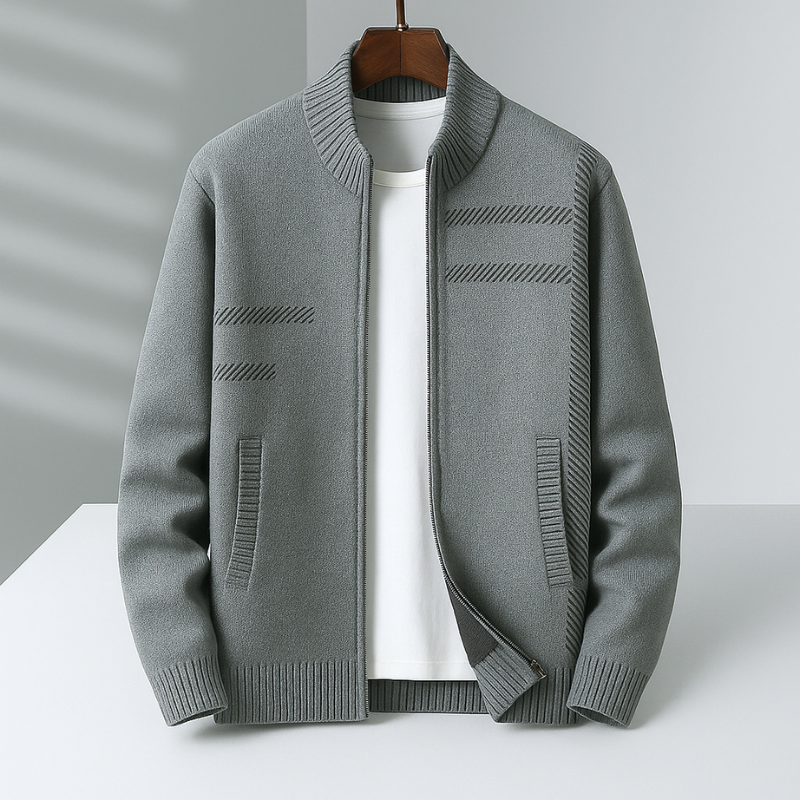 Refined cashmere smart jacket for men | Cristiano -2