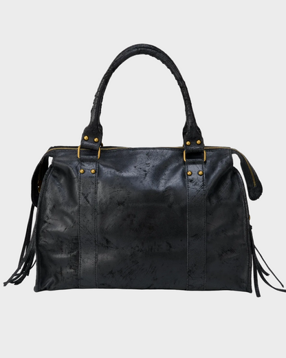 Cassiel | Women's Leather Shoulder Bag with Laptop Compartment