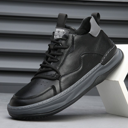Italian genuine leather premium trainers for men | Marco Italiana -18