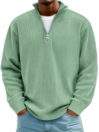 Trendy casual everyday knit pullover for men | Calixto -8