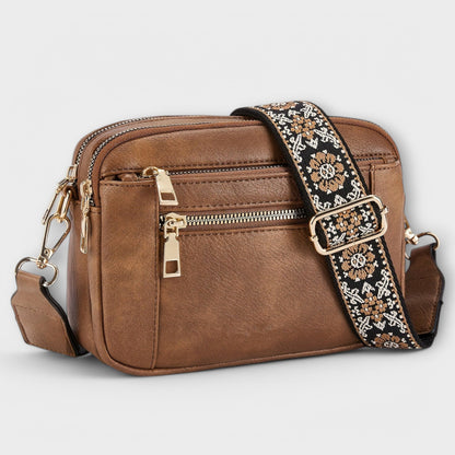 Faye | Women's Vegan Leather Crossbody Bag