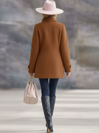 Vintage-inspired zip-up fleece jacket for women | Rosmelle -10