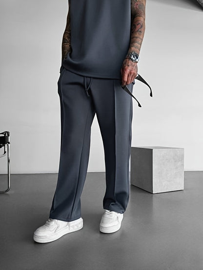 Smart pleated tailored everyday trousers for men | Ellison -21