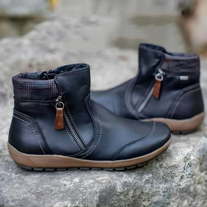 Marisenne | Women's Waterproof Orthopedic Zip Boot