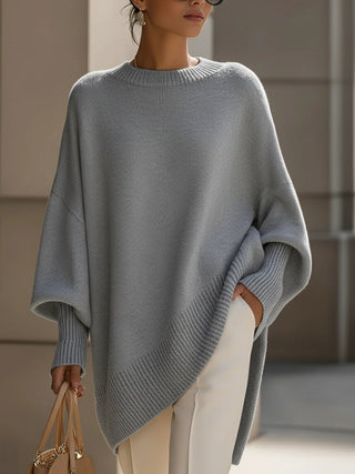 Cosy oversized luxe pullover for women | Clare -7