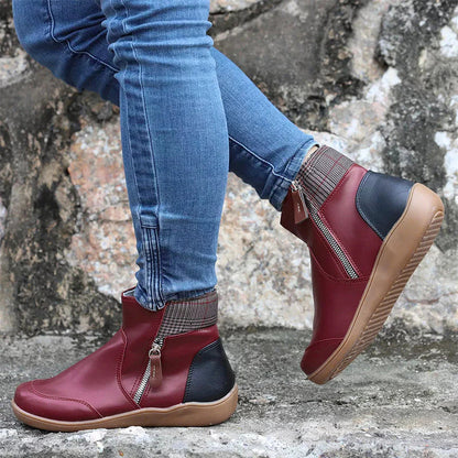 Marisenne | Women's Waterproof Orthopedic Zip Boot