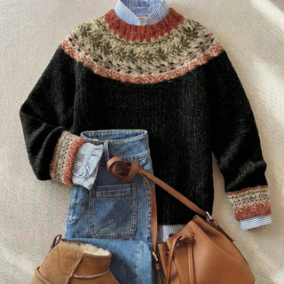 Rosy | Women's Vintage Nordic Heritage Sweater