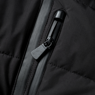 Belted insulated everyday puffer jacket for women | Aria Frost -4