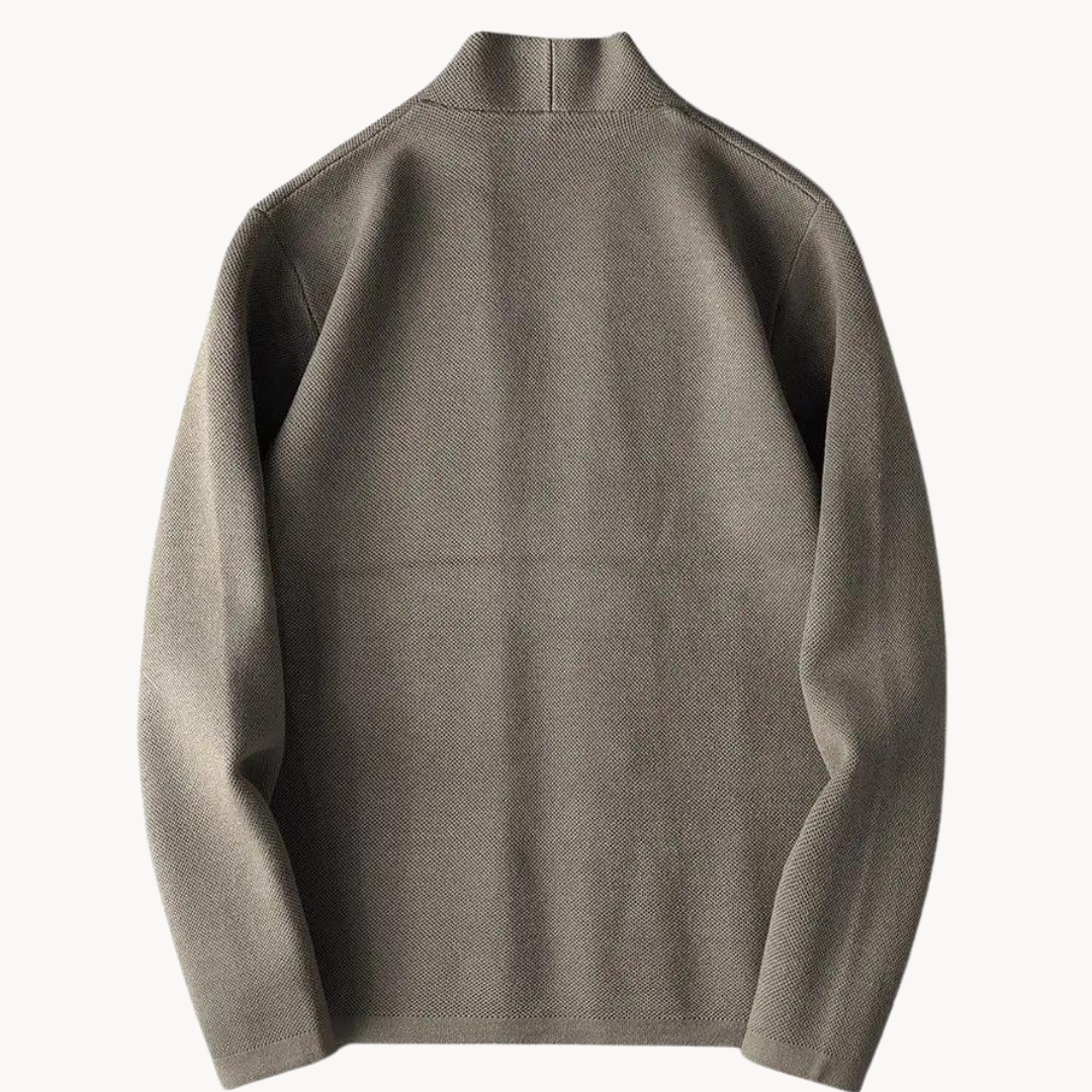 Classic knitted everyday button cardigan for men | Belmont -2
