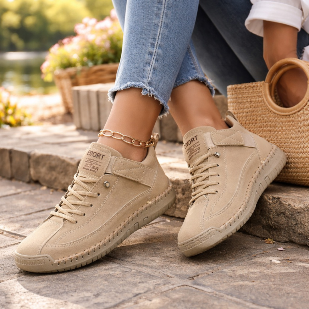 Orthopaedic comfort everyday trainers for women | Stephanie -11