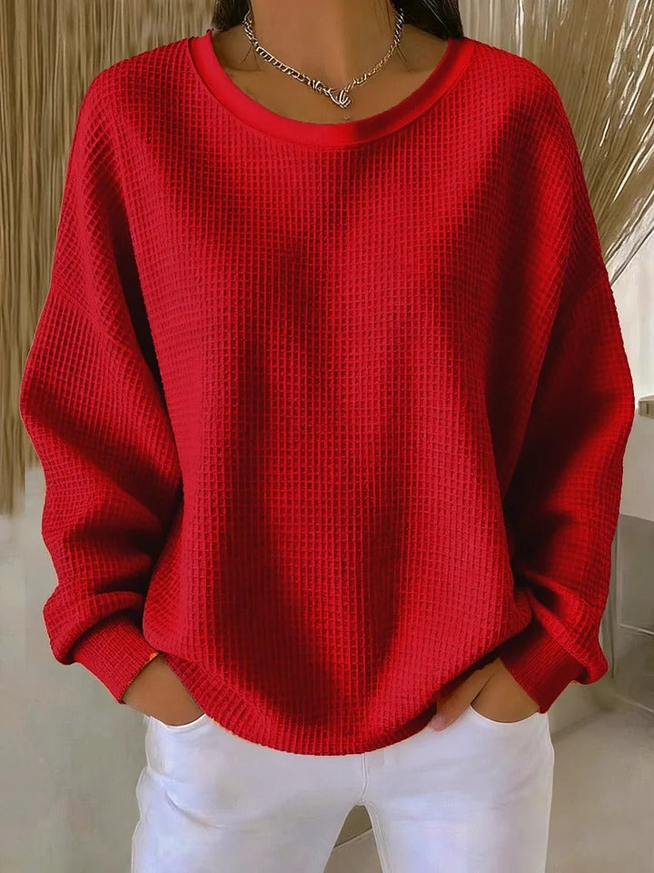 Classic everyday cosy sweater for women | Nora -4