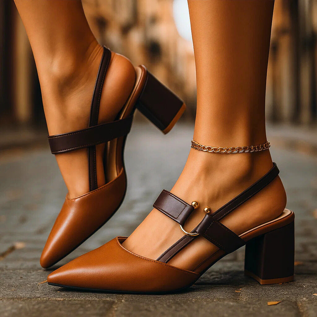 Comfortable elegant everyday heels for women | Elowen -5