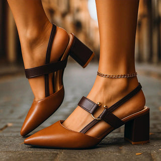 Comfortable elegant everyday heels for women | Elowen -5