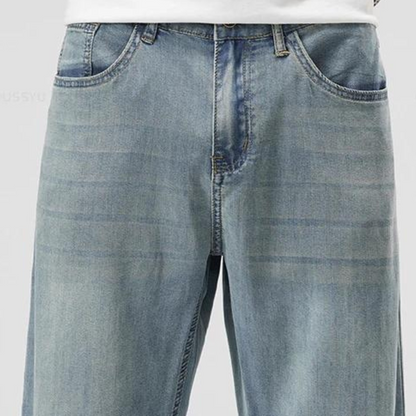 Relaxed straight-leg summer casual trousers for women | Linen -3