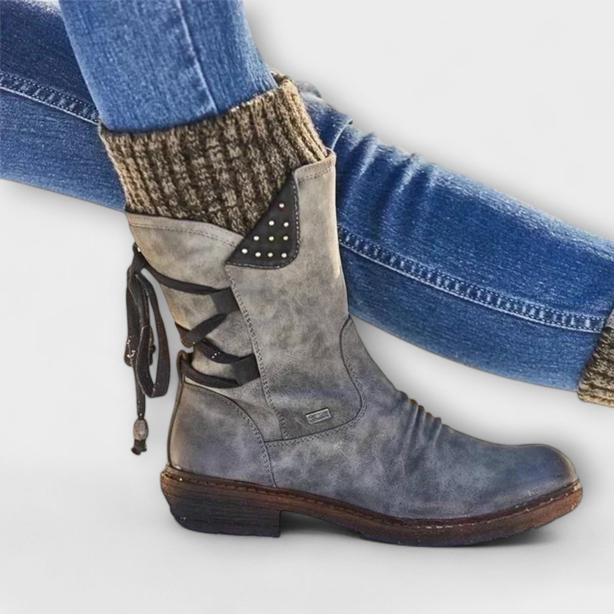 Comfortable orthopaedic everyday ankle boots for women | Tracy -3
