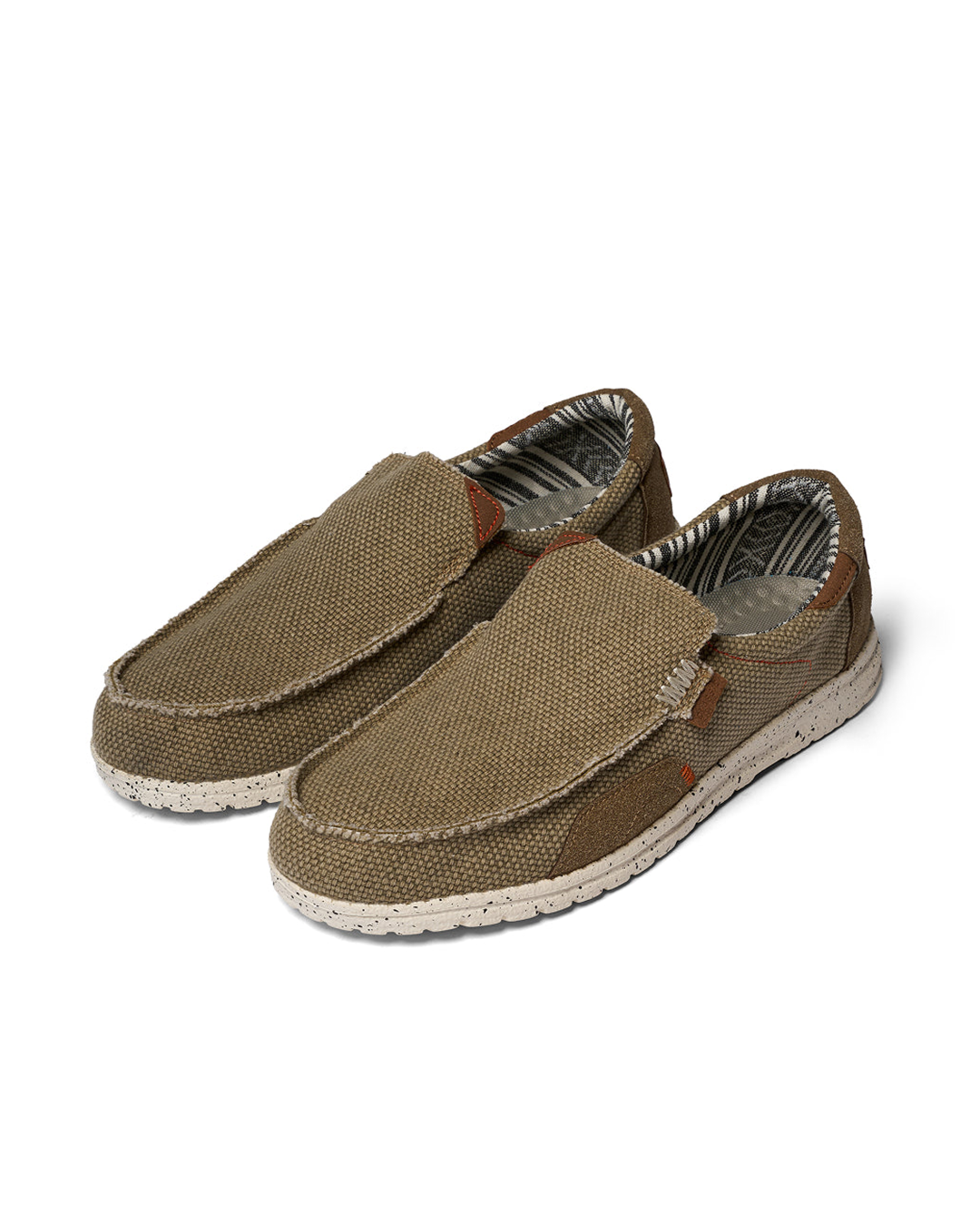 Classic canvas slip-on everyday shoes for men | Dockstone -1