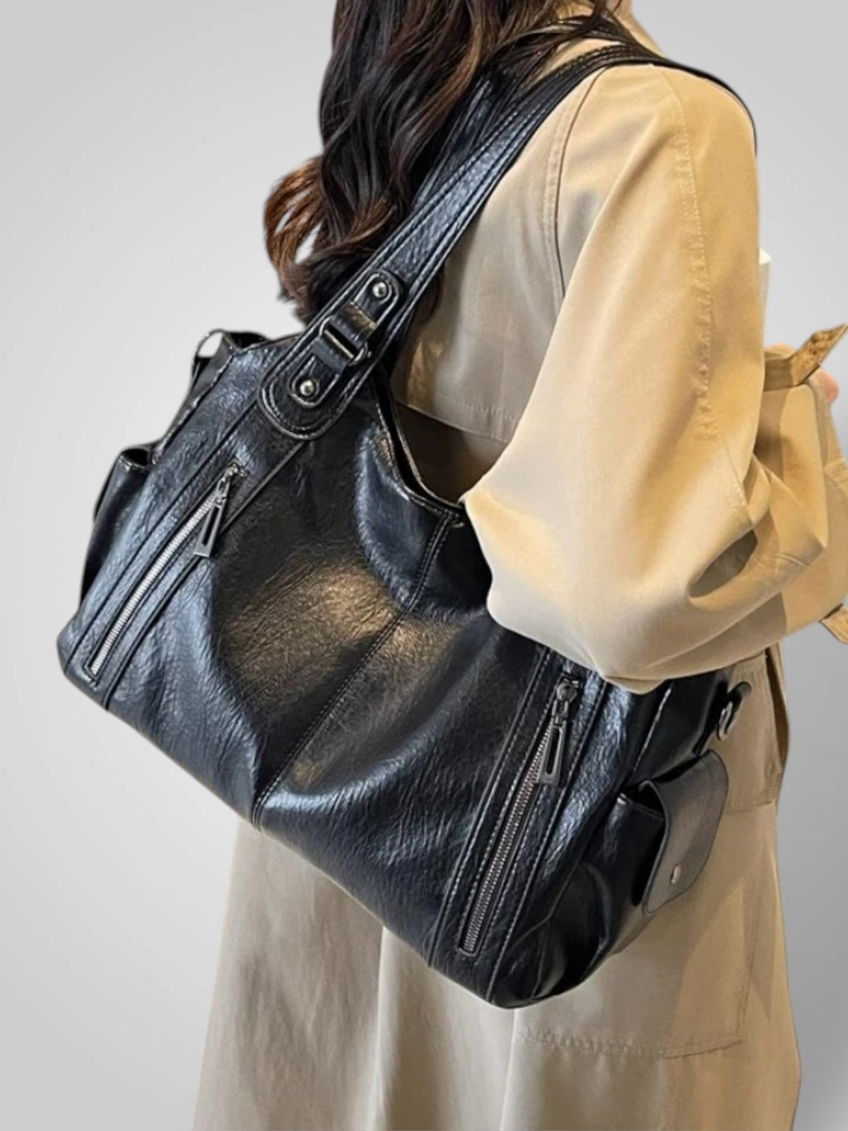 Isolde | Women's Vegan Leather Shoulder Bag