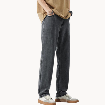Relaxed straight-leg summer casual trousers for women | Linen -5