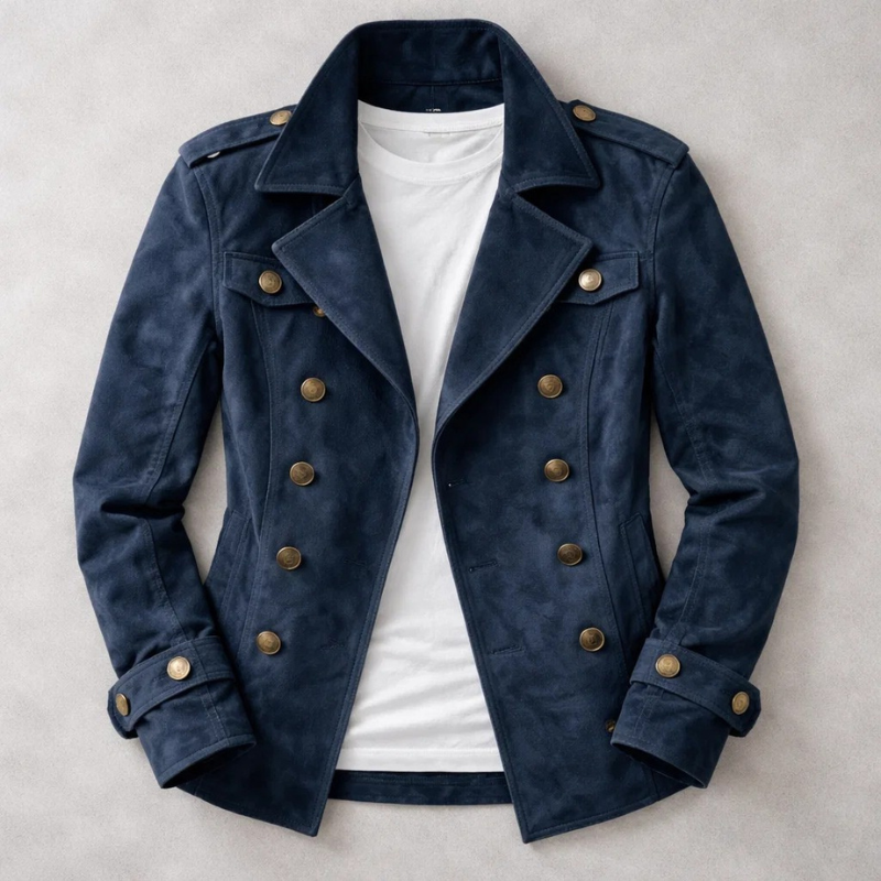 Classic tailored smart winter coat for men | Harrington -3