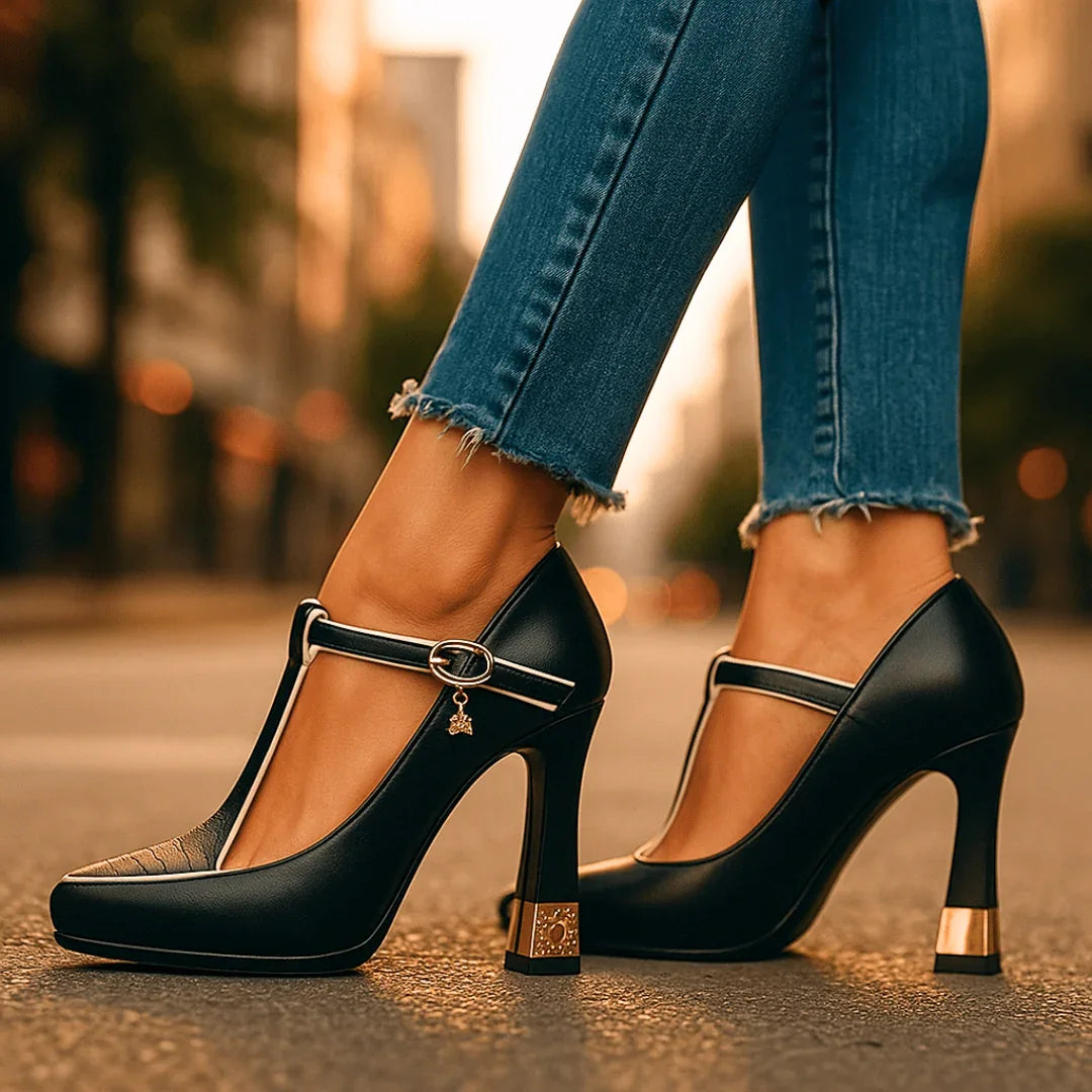 Bold vixen-style statement heels for women | Vivienne -3