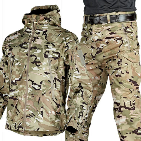 Tactical utility jacket and trousers set for men | Stormark -4